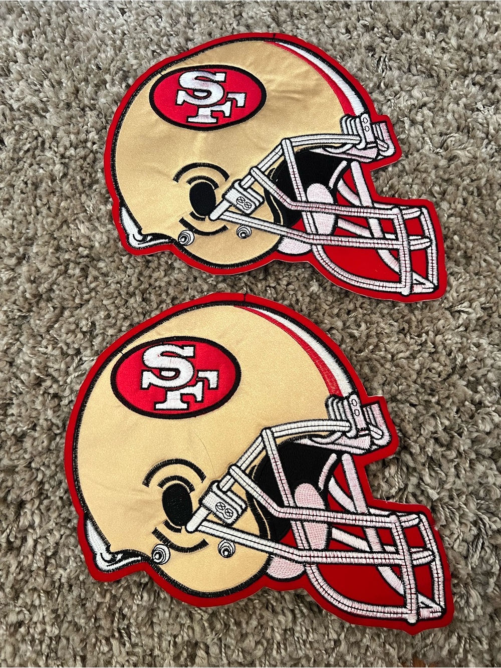 GRAIL Vintage Large 49ers 50th Anniversary Jacket Patch